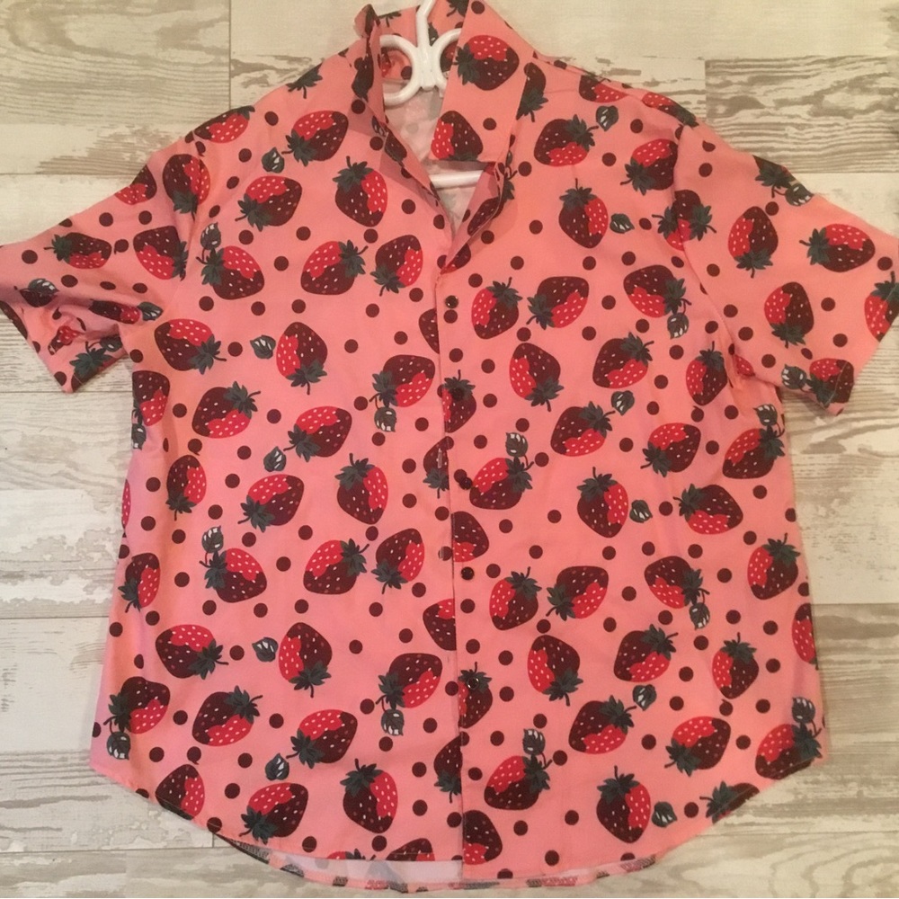 Button down t-shirt